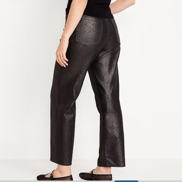 NWT High-Waisted Shine OG Loose Jeans - Picture 1 of 7